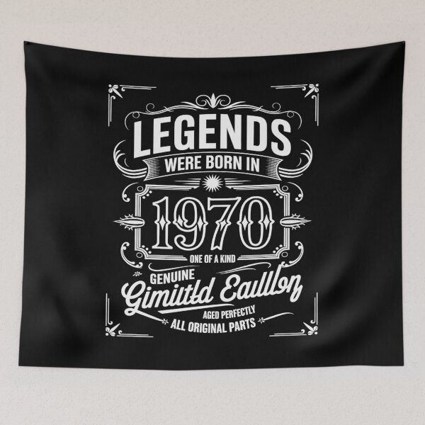 Item preview, Legends Born In 1970 55th Birthday 55 Years Old Bday Men designed and sold by VerseFarm.