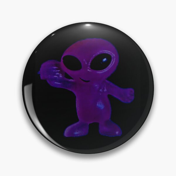 Aperçu de l'œuvre Alien violet foncé avec hamburger par ElitebyElise créée et vendue par ElitebyElise.