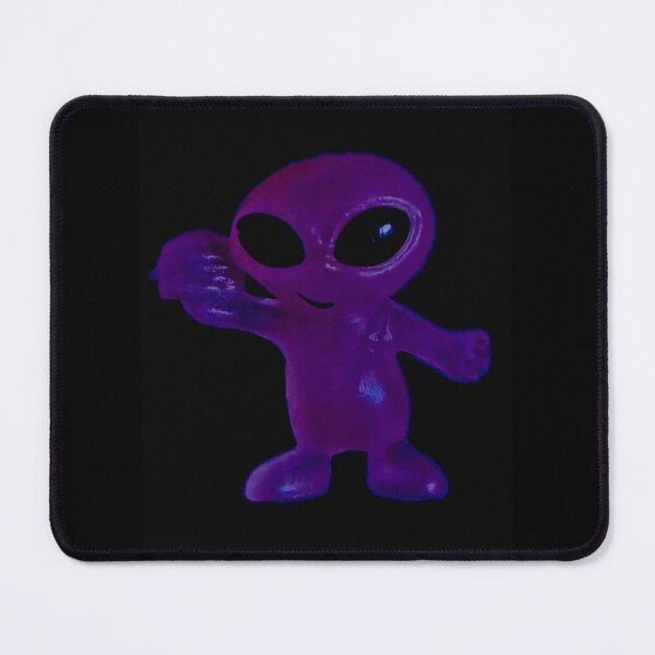 Item preview, Dark Violet Alien with Hamburger by ElitebyElise designed and sold by ElitebyElise.
