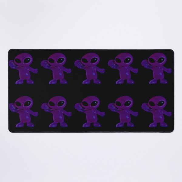 Item preview, Dark Violet Alien with Hamburger by ElitebyElise designed and sold by ExceptionallyHumbleArtbyElise (Once known as ElitebyElise).