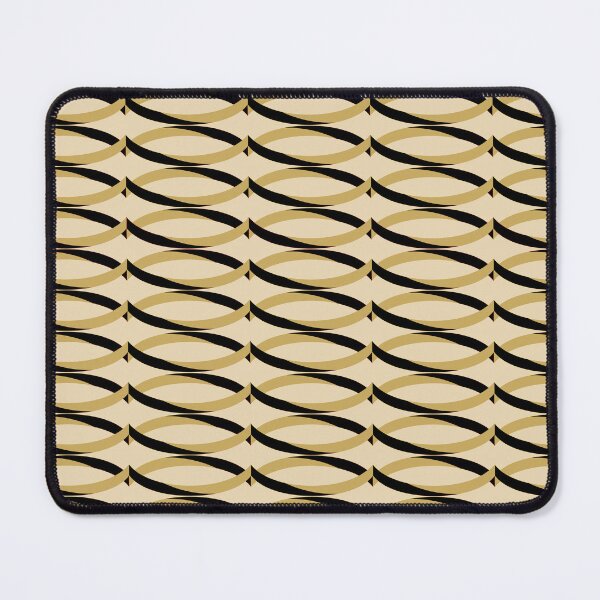 Item preview, Golden Chain Link Geometric Pattern Design designed and sold by Snout & Shout..