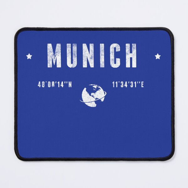 Item preview, Munich Germany Vintage Global Coordinates designed and sold by capricedefille.