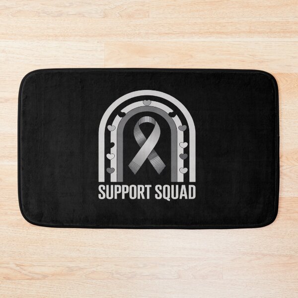 Item preview, Support Squad Brain Cancer Brain Tumor Awareness Rainbow designed and sold by KonopikaaArt.