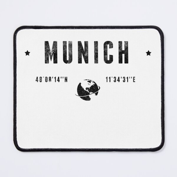 Item preview, Munich Germany Vintage Global Coordinates designed and sold by capricedefille.