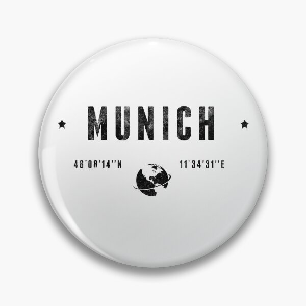 Item preview, Munich Germany Vintage Global Coordinates designed and sold by capricedefille.