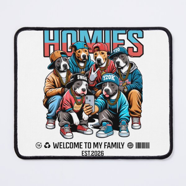 Item preview, Homies Street Dog Family Crew designed and sold by PRAVEEFASHION.