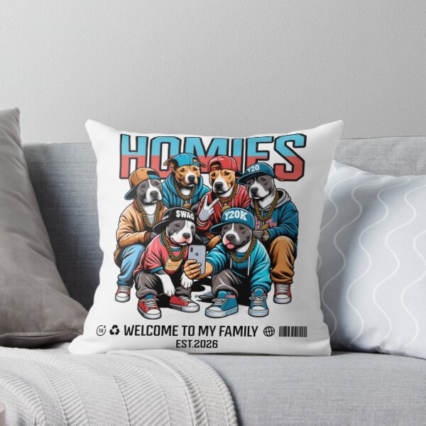 Item preview, Homies Street Dog Family Crew designed and sold by PRAVEEFASHION.
