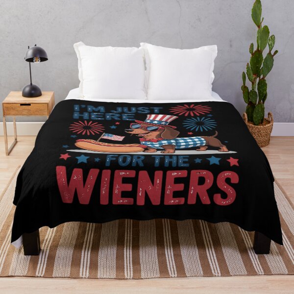 Item preview, 4Th Of July Dog Here For Wieners Dachshund Dog designed and sold by SiegridOffical.
