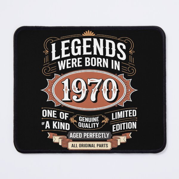 Item preview, Legends Born In 1970 55th Birthday 55 Years Old Bday Men1 designed and sold by VerseFarm.