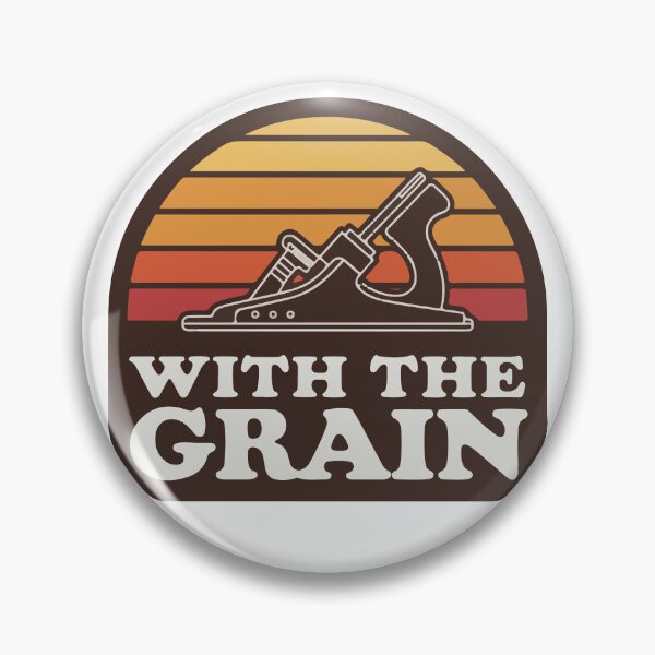 Item preview, With The Grain – Woodworking  designed and sold by 101univers.