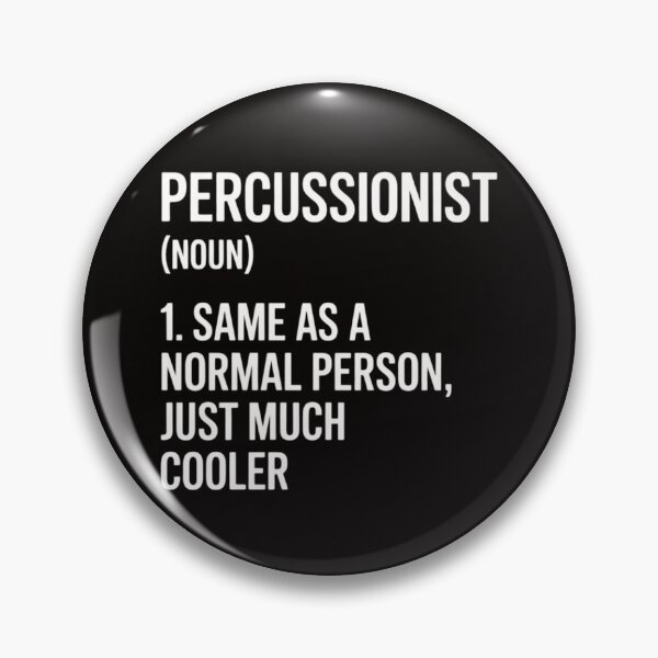 Item preview, Percussionist Definition Marching Band designed and sold by silladive.