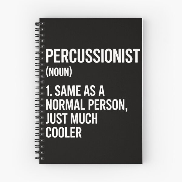 Item preview, Percussionist Definition Marching Band designed and sold by silladive.
