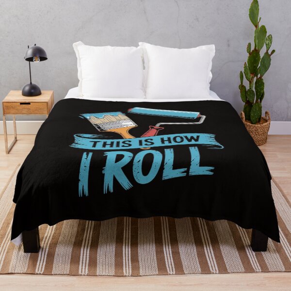 Item preview, Painter Saying Paint Roller & Brush This is How I Roll designed and sold by silladive.