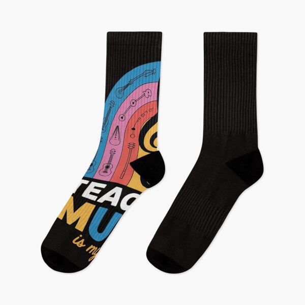 Item preview, Musical Teacher Teaching Music Is My Jam Rainbow designed and sold by silladive.