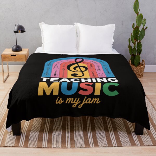 Item preview, Musical Teacher Teaching Music Is My Jam Rainbow designed and sold by silladive.