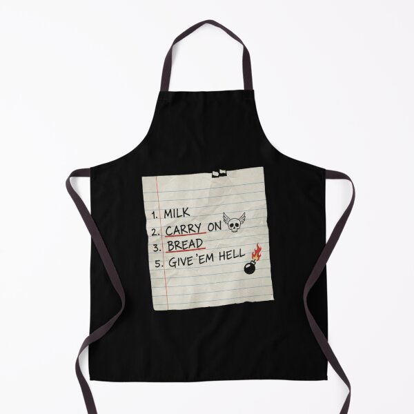 Item preview, Emo To-Do List - Carry On & Give 'em Hell designed and sold by MotivaChic.