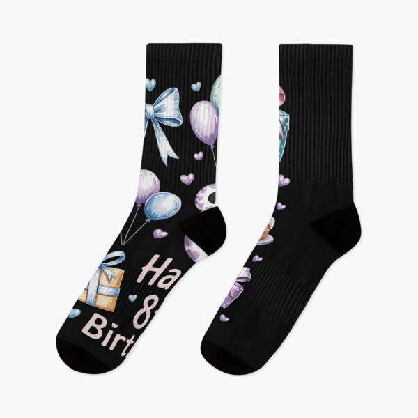 Item preview, Kids 8th Coquette Birthday Party Eight Years Old designed and sold by HORIZBoutique.