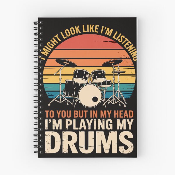 Item preview, In My Head Im Playing Drums designed and sold by silladive.