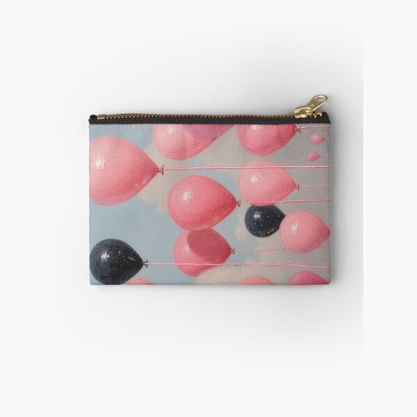 Item preview, Floating balloons over a gentle landscape designed and sold by Mianku | Für das Leben.