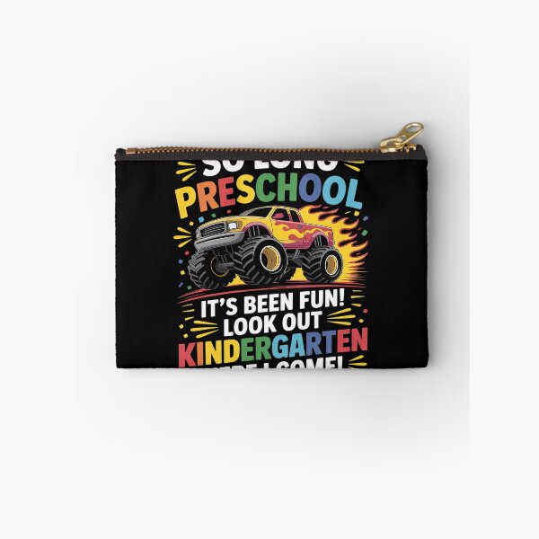 Item preview, Kids Monster Truck So Long Preschool Graduation designed and sold by HORIZBoutique.