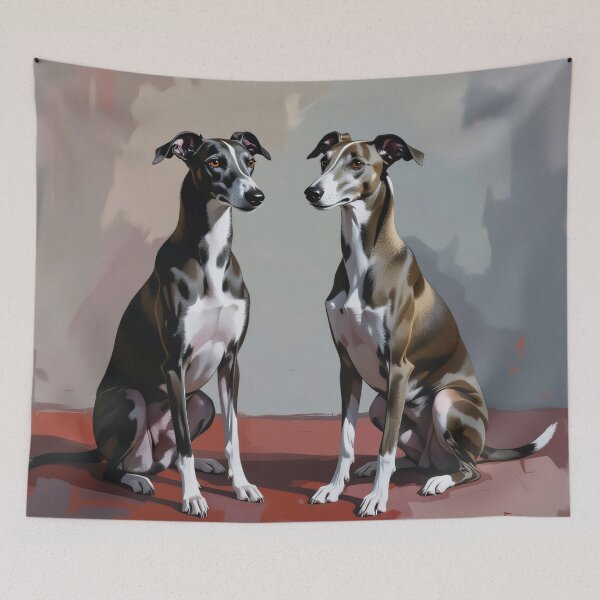 Item preview, Two Graceful Greyhounds designed and sold by KiraChie.