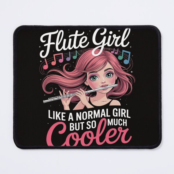 Item preview, Flute Girl - Flute Player Flutist Marching Band Music Lover designed and sold by silladive.