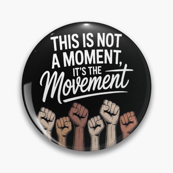 Item preview, This is not a Moment it's the Movement Black Lives Matter designed and sold by gandebro.