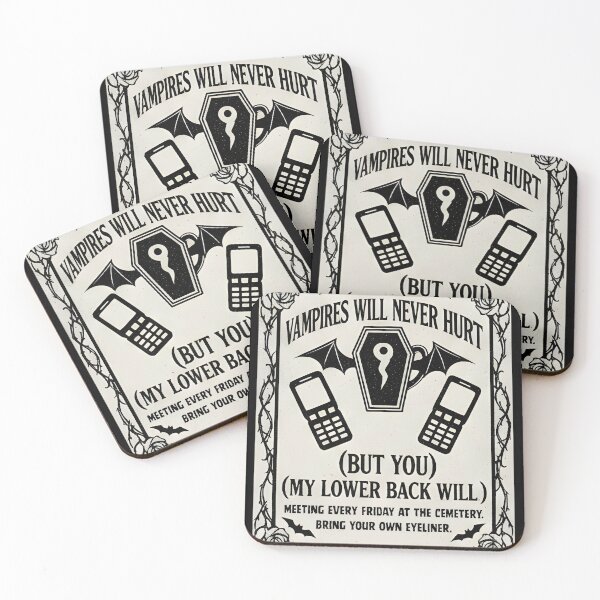 Item preview, Vampire Support Group - Lower Back Issues designed and sold by MotivaChic.