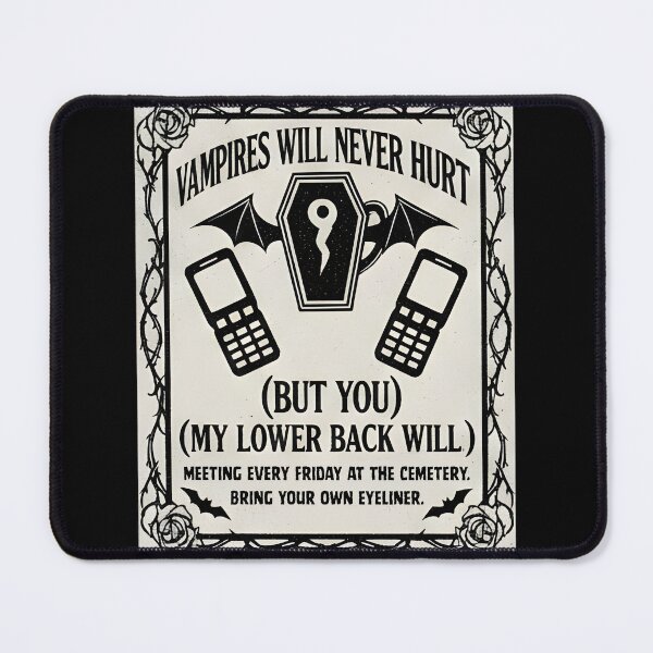 Item preview, Vampire Support Group - Lower Back Issues designed and sold by MotivaChic.