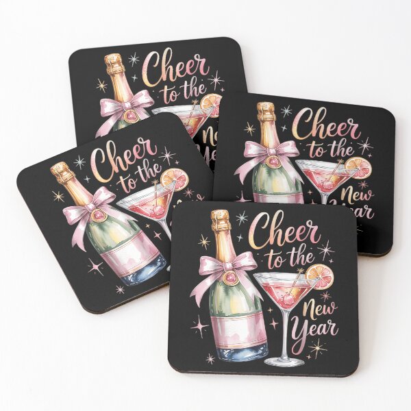 Item preview, Cheer To The New Year Champagne Celebration Illustration designed and sold by Capisedo.