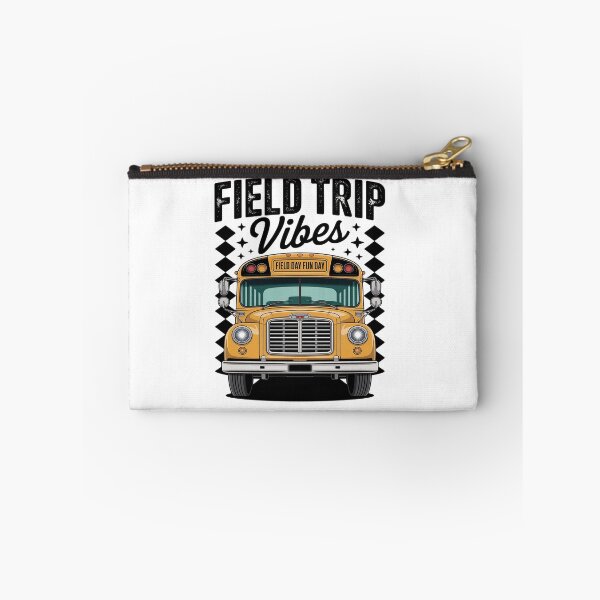 Item preview, Field Trip Vibes Field Day School Bus Yellow Teacher Student designed and sold by KonopikaaArt.