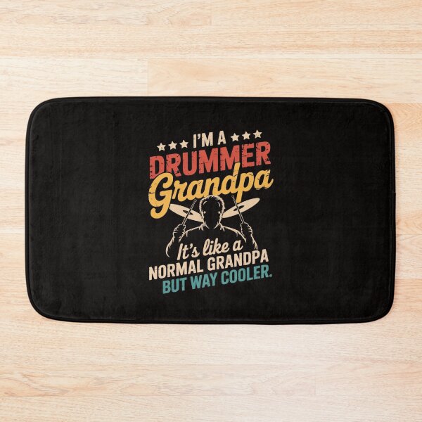 Item preview, Drummer Grandpa It's Like A Regular Grandpa Only Cooler designed and sold by silladive.