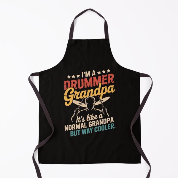 Item preview, Drummer Grandpa It's Like A Regular Grandpa Only Cooler designed and sold by silladive.
