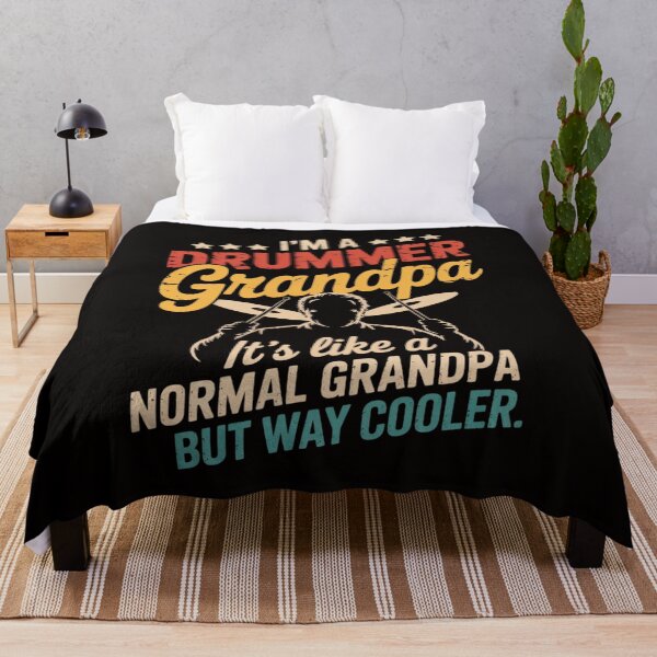 Item preview, Drummer Grandpa It's Like A Regular Grandpa Only Cooler designed and sold by silladive.