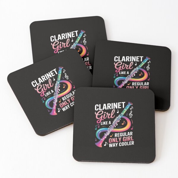 Item preview, Clarinetist Marching Band Clarinet Player Girl Gift Clarinet designed and sold by silladive.