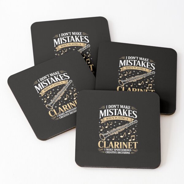 Item preview, Don't Make Mistakes Playing a Clarinet Creative Decisions designed and sold by silladive.