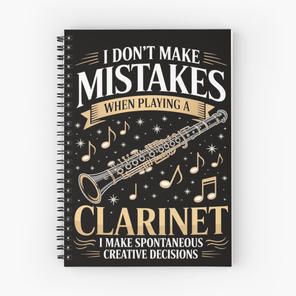 Item preview, Don't Make Mistakes Playing a Clarinet Creative Decisions designed and sold by silladive.