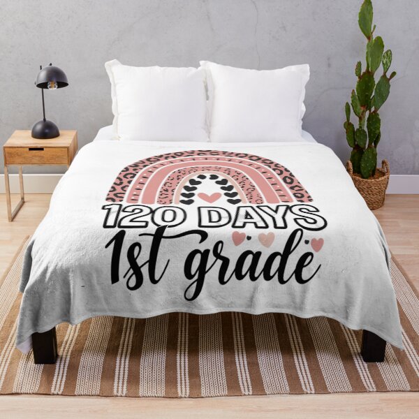 Item preview, Happy 120th Day of School Teachers 1st grade Rainbow Leopard designed and sold by KonopikaaArt.