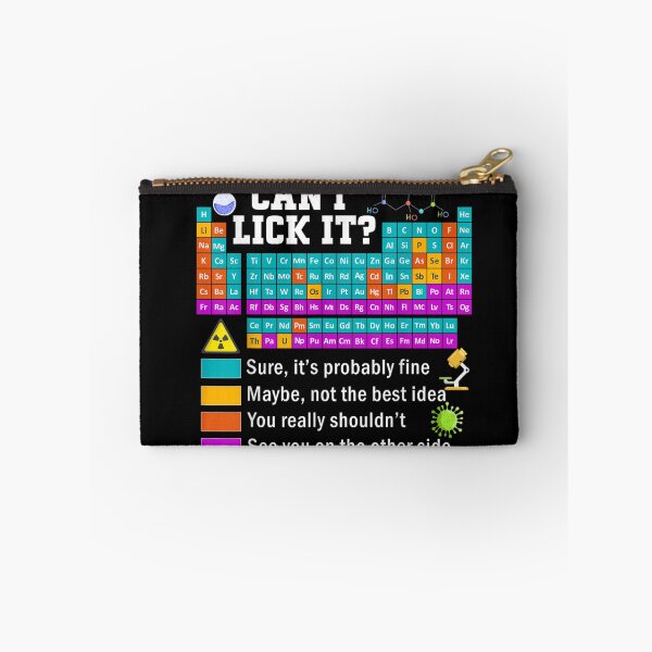 Item preview, Can I Lick It Science Humor Periodic Table Design designed and sold by Capisedo.