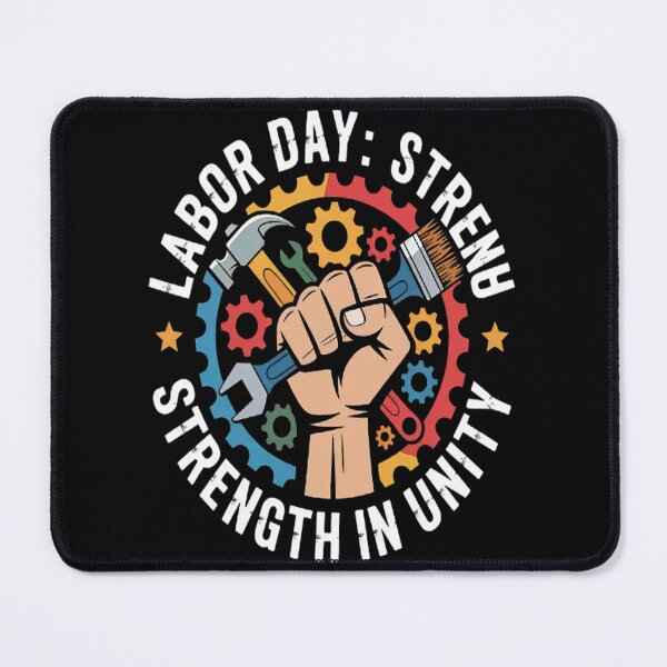 Item preview, Labor Day Strength In Unitys Grip designed and sold by mandiana.