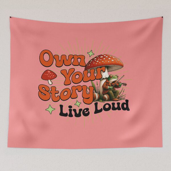 Item preview, Own Your Story - Live Loud designed and sold by scooterbaby.