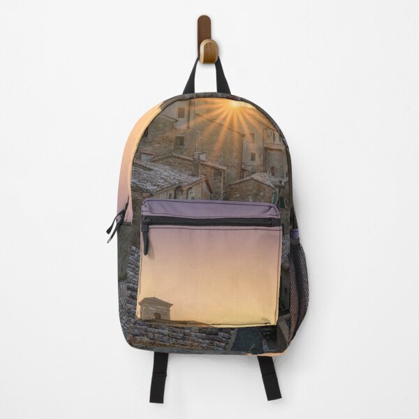 Item preview, Sorano village on tuff at sunset. Tuscany, Italy designed and sold by Stefano Orazzini.