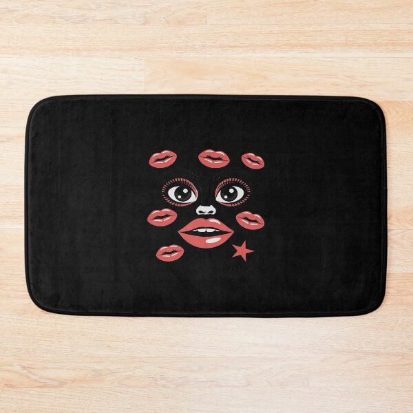 Item preview, Kisses Monster Flirty Lips Sassy Diva Face designed and sold by HORIZBoutique.