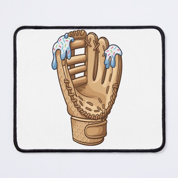 Item preview, Ice Cream Cone Baseball Glove designed and sold by KonopikaaArt.