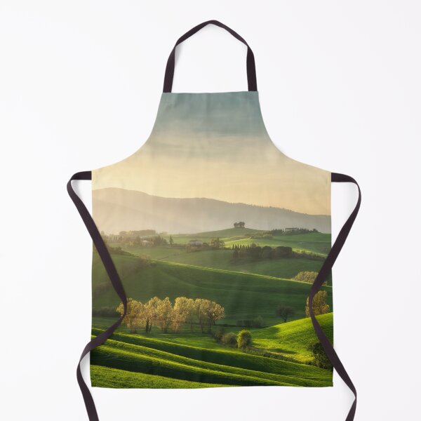 Item preview, Sunset over the countryside of Orciano Pisano in spring, Tuscany, Italy designed and sold by Stefano Orazzini.