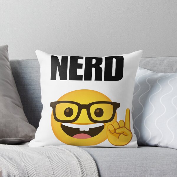 Item preview, Geek Nerd Emoji Illustration designed and sold by Yvettessshop.