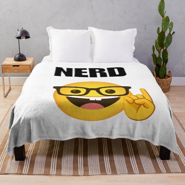 Item preview, Geek Nerd Emoji Illustration designed and sold by Yvettessshop.