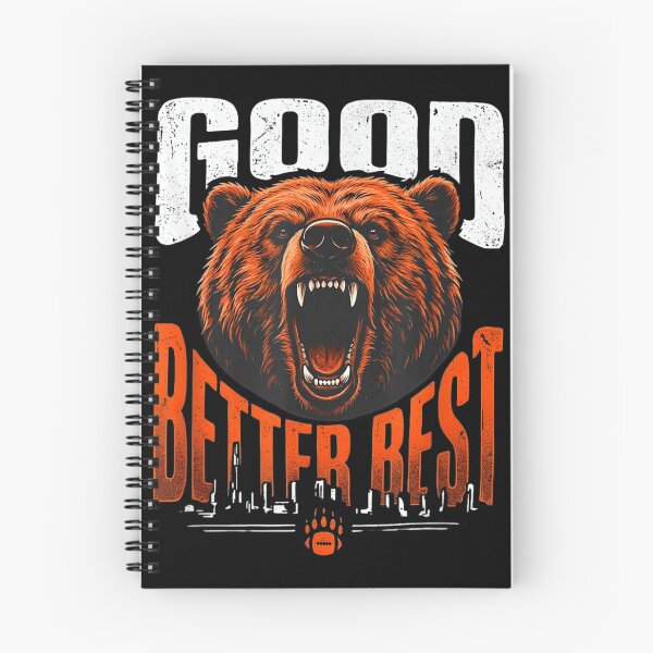 Item preview, Good Better Best Fierce Bear Motivation Vintage Graphic designed and sold by Capisedo.