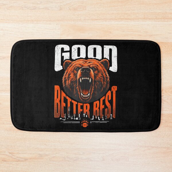 Item preview, Good Better Best Fierce Bear Motivation Vintage Graphic designed and sold by Capisedo.