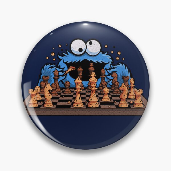 Item preview, Grandmaster Cookie - Funny Chess Monster Design designed and sold by erion5k.